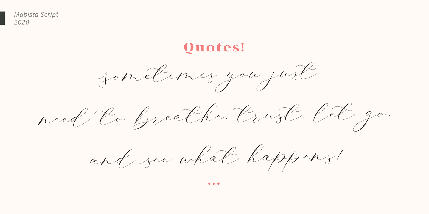 Mabista Script